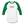Load image into Gallery viewer, Unisex Imminent Threat Baseball Tee - white/kelly green
