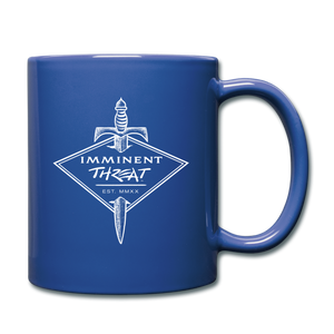Dagger - Diamond Full Color Mug - royal blue