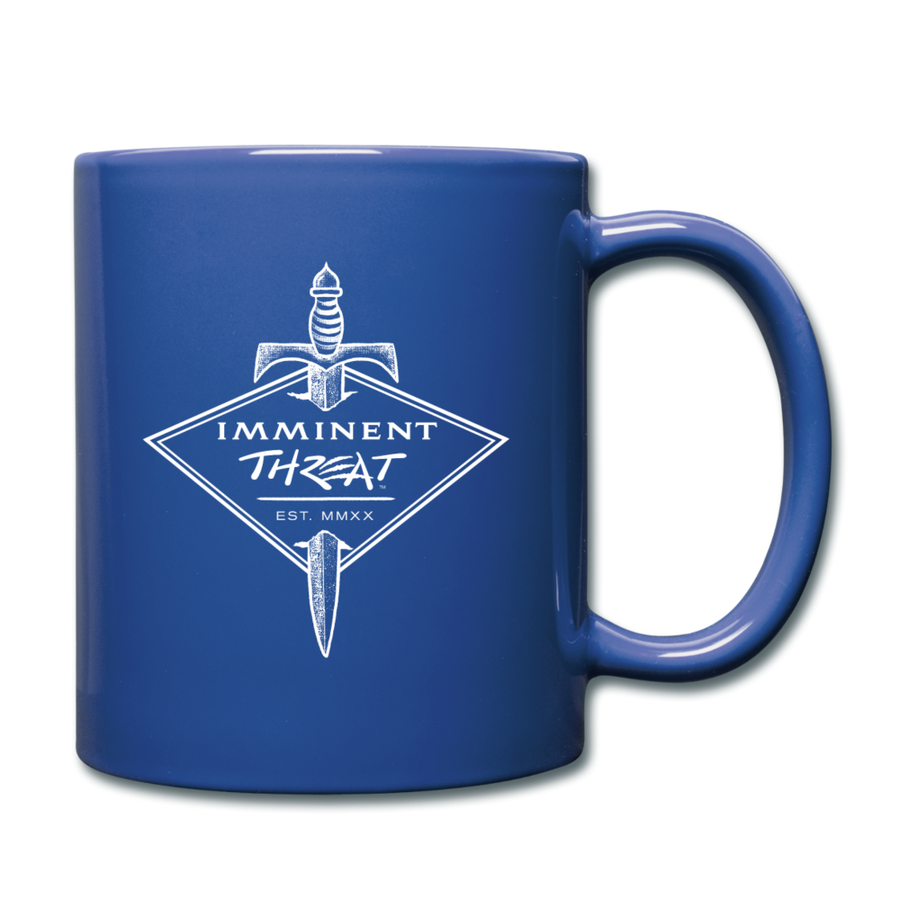 Dagger - Diamond Full Color Mug - royal blue