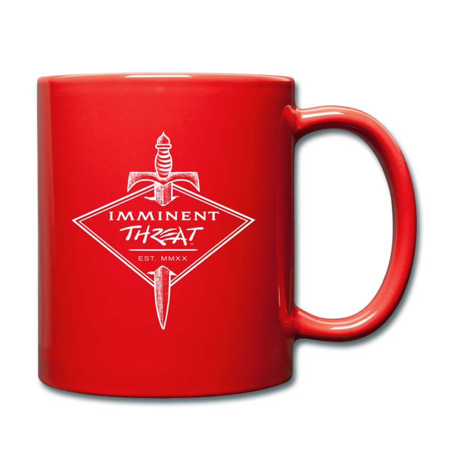 Dagger - Diamond Full Color Mug - red