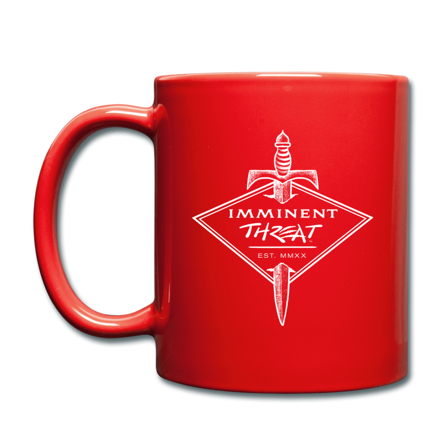 Dagger - Diamond Full Color Mug - red