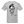 Load image into Gallery viewer, Big &amp; Tall Tee - B&amp;W Snake &amp; Skull - heather gray
