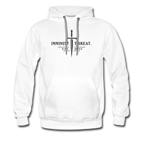 Heavy Blend Military Boots Hoodie - white