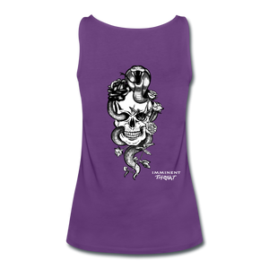 Women’s Snakes & Skull Premium Tank Top - purple