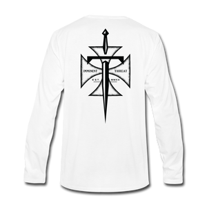 Men's Maltese Cross Long Sleeve - white