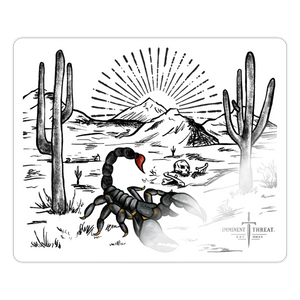 Desert Scorpion Sticker - white glossy