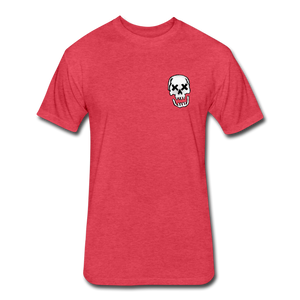 Men's Pirate Flag Tee - heather red