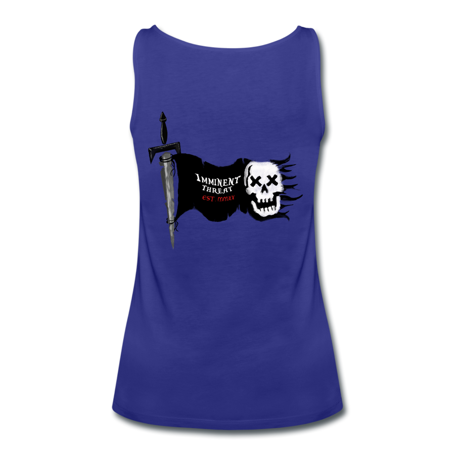 Women’s Premium Pirate Flag Tank Top - royal blue