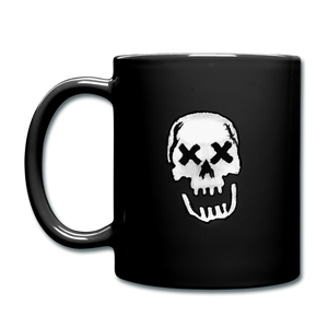 Skull Full Color Mug - black