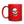 Load image into Gallery viewer, Skull Full Color Mug - red
