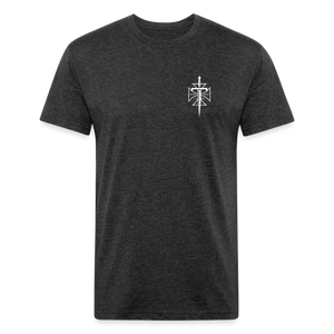 Men's Maltese Cross T-Shirt - heather black
