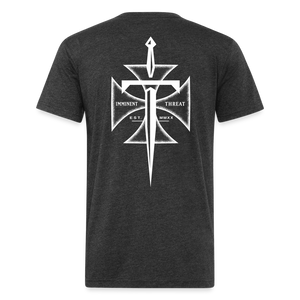 Men's Maltese Cross T-Shirt - heather black