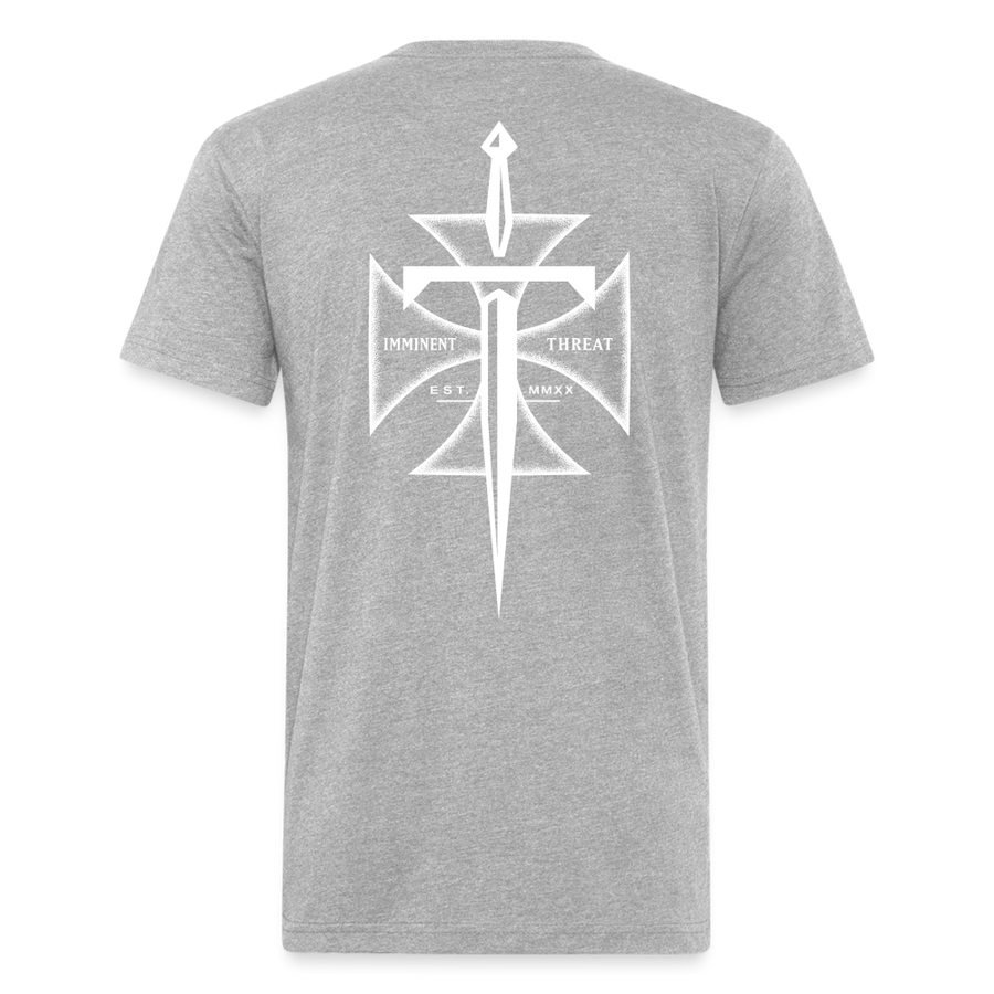 Men's Maltese Cross T-Shirt - heather gray