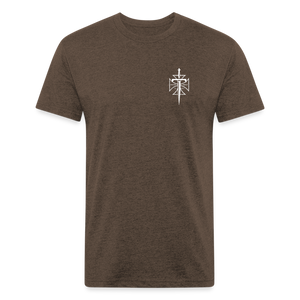 Men's Maltese Cross T-Shirt - heather espresso